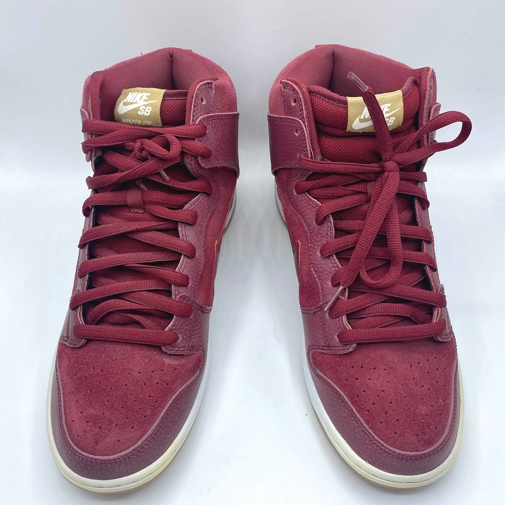 Nike Dunk SB High Team Red Filbert' (Size 13) - Picture 2 of 9